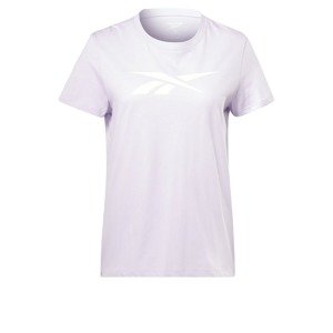 Reebok Sport Funkční tričko šeříková / bílá