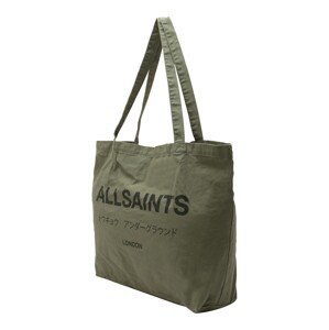 AllSaints Nákupní taška 'UNDERGROUND'  khaki / černá