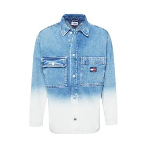 Tommy Jeans Přechodná bunda námořnická modř / modrá džínovina / červená / bílá