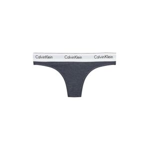 Calvin Klein Underwear Tanga modrý melír / bílá