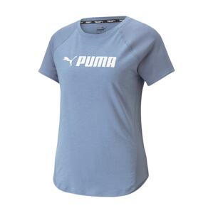 PUMA Funkční tričko  kouřově modrá / bílá