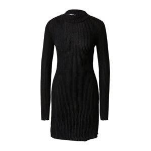 Gina Tricot Úpletové šaty 'Asta' černá