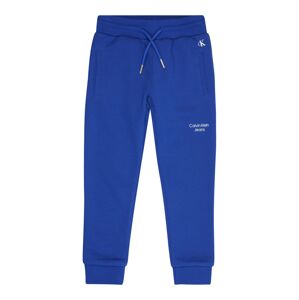Calvin Klein Jeans Kalhoty  modrá / bílá