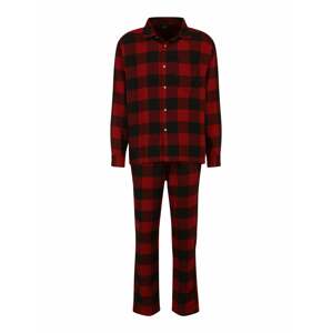 Gilly Hicks Pyžamo dlouhé červená / černá