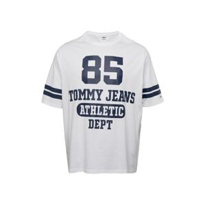 Tommy Jeans Plus Tričko  námořnická modř / bílá