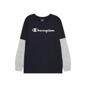 Champion Authentic Athletic Apparel Tričko šedý melír / červená / černá / bílá