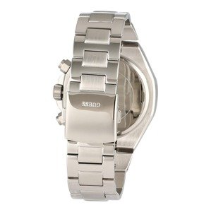 GUESS Analogové hodinky 'EMPIRE'  aqua modrá / šedá / stříbrná