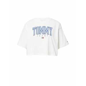 Tommy Jeans Tričko námořnická modř / světlemodrá / červená / bílá