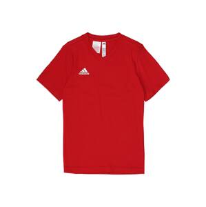 ADIDAS PERFORMANCE Funkční tričko 'Entrada 22'  červená / bílá
