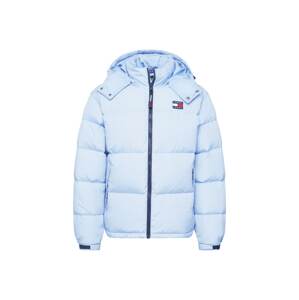 Tommy Jeans Zimní bunda 'ALASKA' námořnická modř / světlemodrá / červená / bílá