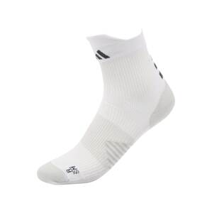 ADIDAS PERFORMANCE Sportovní ponožky světle šedá / černá / bílá