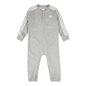 ADIDAS SPORTSWEAR Sportovní oblečení šedý melír / bílá