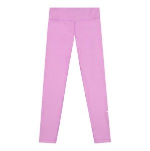 NIKE Sportovní kalhoty  světle růžová / bílá