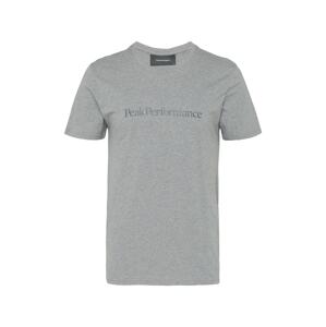 PEAK PERFORMANCE Funkční tričko  šedá / šedý melír