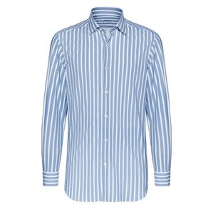 Boggi Milano Košile  modrý melír / bílá