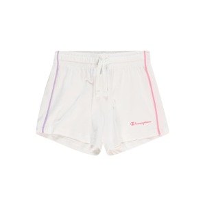 Champion Authentic Athletic Apparel Kalhoty fialová / světle růžová / bílá