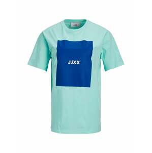 JJXX Tričko 'Amber' modrá / tyrkysová / bílá