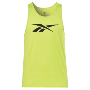 Reebok Sport Funkční tričko 'Vector' limone / černá
