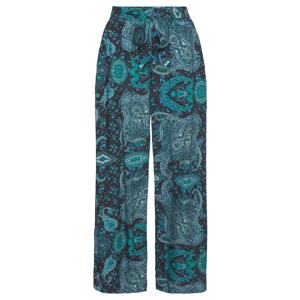 VIVANCE Pyžamové kalhoty 'VIVANCE' modrá / zelená