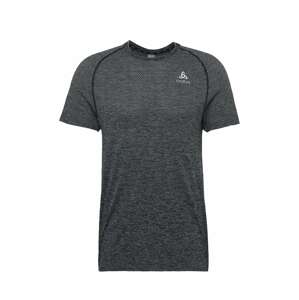 ODLO Funkční tričko 'Essential Seamless' šedý melír / bílá