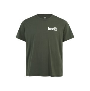 Levi's® Big & Tall Tričko olivová / bílá