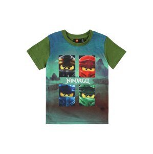 LEGO® kidswear Tričko 'TAYLOR' modrá / žlutá / zelený melír / červená