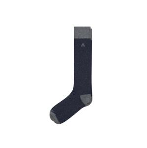 Scalpers Ponožky  námořnická modř / šedý melír