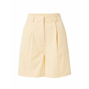 Guido Maria Kretschmer Women Kalhoty se sklady v pase 'Diana' světle žlutá