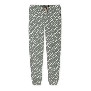 SCHIESSER Pyžamové kalhoty šedá / bílá