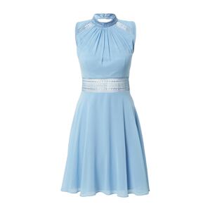Vera Mont Koktejlové šaty nebeská modř