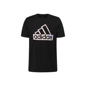 ADIDAS SPORTSWEAR Funkční tričko šeříková / růžová / černá