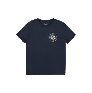 QUIKSILVER Funkční tričko  námořnická modř / světle žlutá / světle růžová / bílá