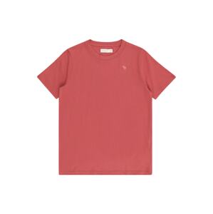 Abercrombie & Fitch Tričko pastelově červená