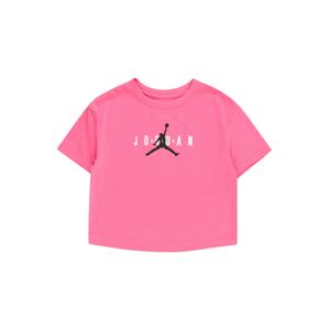 Jordan Tričko světle růžová / černá / bílá
