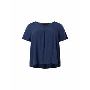 Vero Moda Curve Tričko 'BRIT' námořnická modř