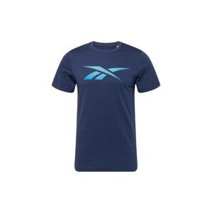 Reebok Sport Funkční tričko  námořnická modř / nebeská modř