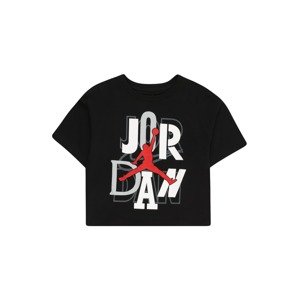 Jordan Tričko 'OUTSIDE THE LINES' červená / černá / bílá