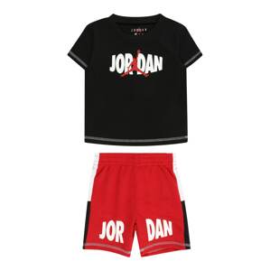 Jordan Joggingová souprava červená / černá / bílá