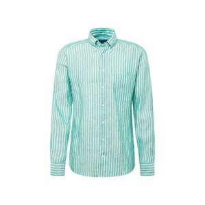 ETON Košile zelený melír / bílá