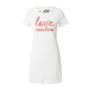 Love Moschino Šaty červená / bílá