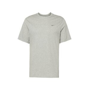 NIKE Funkční tričko 'Primary' šedý melír / stříbrná