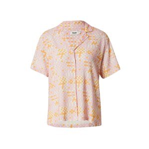 Brava Fabrics Halenka 'Dizzy Aloha' oranžová / světle růžová / bílá