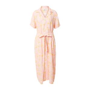 Brava Fabrics Košilové šaty 'Dizzy' oranžová / růžová / bílá