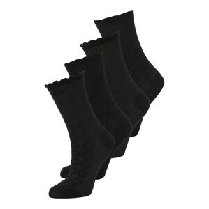 Lindex Ponožky  černá