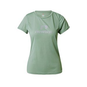 Newline Funkční tričko  šedá / zelená
