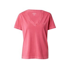 GANT Tričko pink / bílá