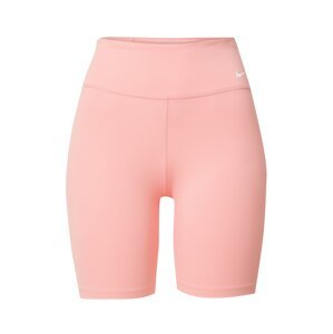 NIKE Sportovní kalhoty růžová / bílá