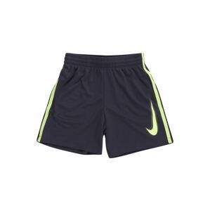 NIKE Sportovní kalhoty světle zelená / černá