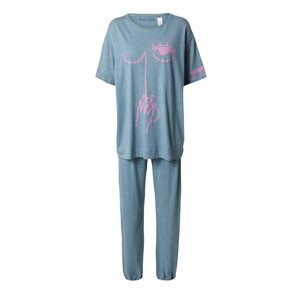 TRIUMPH Pyžamo chladná modrá / pink
