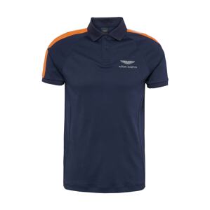 Hackett London Tričko námořnická modř / oranžová / bílá